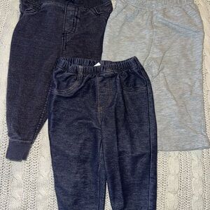 Carter's Blue and Gray Jogger Set